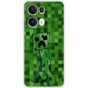 Чохол BoxFace OPPO Reno 13 Pro 5G Minecraft Creeper