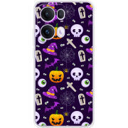 Чохол BoxFace OPPO Reno 13 Pro 5G Halloween Purple Mood