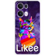 Чохол BoxFace OPPO Reno 13 Pro 5G Likee Cat