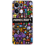 Чохол BoxFace OPPO Reno 13 Pro 5G Minecraft Mobbery
