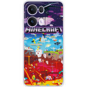Чохол BoxFace OPPO Reno 13 Pro 5G Minecraft World Beyond