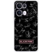 Чохол BoxFace OPPO Reno 13 Pro 5G Blackpink автограф