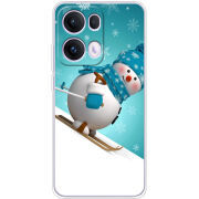 Чохол BoxFace OPPO Reno 13 Pro 5G Skier Snowman