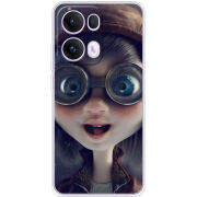 Чохол BoxFace OPPO Reno 13 Pro 5G Blue Eyes