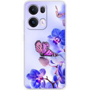 Чохол BoxFace OPPO Reno 13 Pro 5G Orchids and Butterflies
