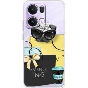 Прозорий чохол BoxFace OPPO Reno 13 Pro 5G Fashion Pug