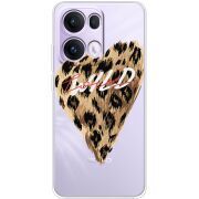 Прозорий чохол BoxFace OPPO Reno 13 Pro 5G Wild Love