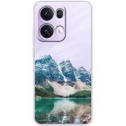 Прозорий чохол BoxFace OPPO Reno 13 Pro 5G Blue Mountain