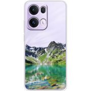 Прозорий чохол BoxFace OPPO Reno 13 Pro 5G Green Mountain