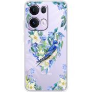 Прозорий чохол BoxFace OPPO Reno 13 Pro 5G Spring Bird