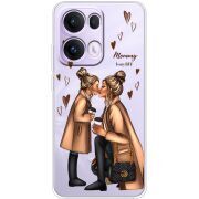 Прозорий чохол BoxFace OPPO Reno 13 Pro 5G Mommy Is My BFF