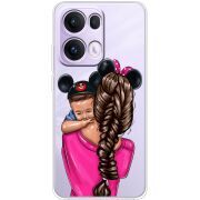 Прозорий чохол BoxFace OPPO Reno 13 Pro 5G Mouse Mommy