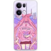 Прозорий чохол BoxFace OPPO Reno 13 Pro 5G Wiked Lady