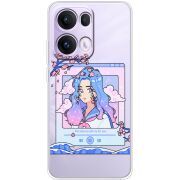 Прозорий чохол BoxFace OPPO Reno 13 Pro 5G The Sakuras Will Cry For You