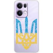 Прозорий чохол BoxFace OPPO Reno 13 Pro 5G Gold Trident