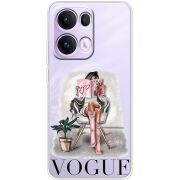 Прозорий чохол BoxFace OPPO Reno 13 Pro 5G VOGUE