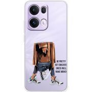 Прозорий чохол BoxFace OPPO Reno 13 Pro 5G Motivation
