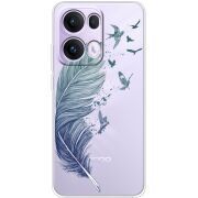 Прозорий чохол BoxFace OPPO Reno 13 Pro 5G Feather
