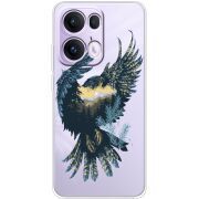 Прозорий чохол BoxFace OPPO Reno 13 Pro 5G Eagle