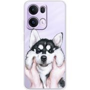 Прозорий чохол BoxFace OPPO Reno 13 Pro 5G Husky