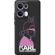 Чорний чохол BoxFace OPPO Reno 13 Pro 5G Pink Karl