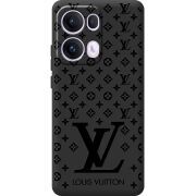 Чорний чохол BoxFace OPPO Reno 13 Pro 5G LV Style