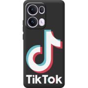 Чорний чохол BoxFace OPPO Reno 13 Pro 5G Tik Tok