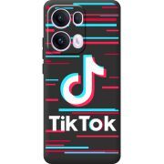 Чорний чохол BoxFace OPPO Reno 13 Pro 5G Tik Tok