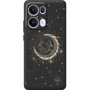 Чорний чохол BoxFace OPPO Reno 13 Pro 5G Moon