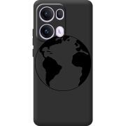Чорний чохол BoxFace OPPO Reno 13 Pro 5G Earth