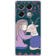 Чехол BoxFace Infinix GT 20 Pro Girl and deer