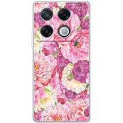 Чехол BoxFace Infinix GT 20 Pro Pink Peonies