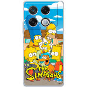 Чехол BoxFace Infinix GT 20 Pro The Simpsons