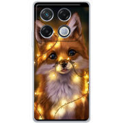 Чехол BoxFace Infinix GT 20 Pro Різдвяна лисичка