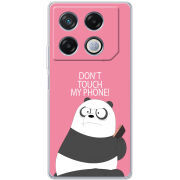 Чехол BoxFace Infinix GT 20 Pro Dont Touch My Phone Panda