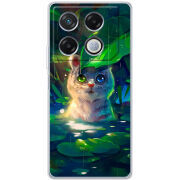 Чехол BoxFace Infinix GT 20 Pro White Tiger Cub