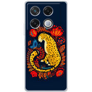 Чехол BoxFace Infinix GT 20 Pro Petrykivka Leopard