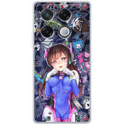 Чехол BoxFace Infinix GT 20 Pro Overwatch D.VA