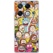 Чехол BoxFace Infinix GT 20 Pro Rick and Morty