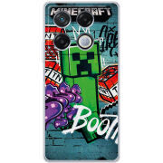 Чехол BoxFace Infinix GT 20 Pro Minecraft Graffiti