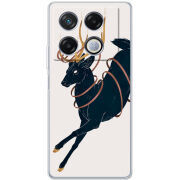 Чехол BoxFace Infinix GT 20 Pro Black Deer