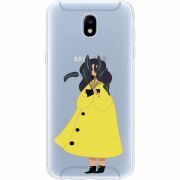 Прозрачный чехол Uprint Samsung J530 Galaxy J5 2017 Just a Girl