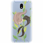 Прозрачный чехол Uprint Samsung J530 Galaxy J5 2017 Cute Mermaid