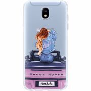Прозрачный чехол Uprint Samsung J530 Galaxy J5 2017 Boss Babe