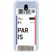 Прозрачный чехол Uprint Samsung J530 Galaxy J5 2017 Ticket Paris