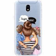 Прозрачный чехол Uprint Samsung J530 Galaxy J5 2017 Super Mama