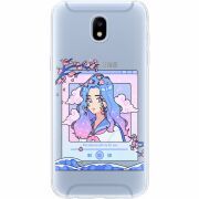 Прозрачный чехол Uprint Samsung J530 Galaxy J5 2017 The Sakuras Will Cry For You