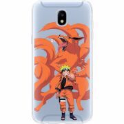 Прозрачный чехол Uprint Samsung J530 Galaxy J5 2017 Naruto and Kurama