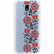 Прозрачный чехол Uprint Samsung J530 Galaxy J5 2017 Ethno Ornament