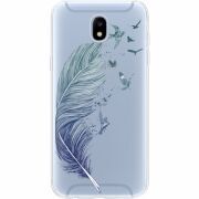 Прозрачный чехол Uprint Samsung J530 Galaxy J5 2017 Feather
